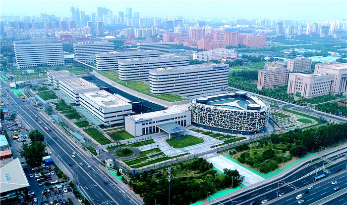 Aerial photograph of Beijing Tiantan Hospital’s Fengtai campus.